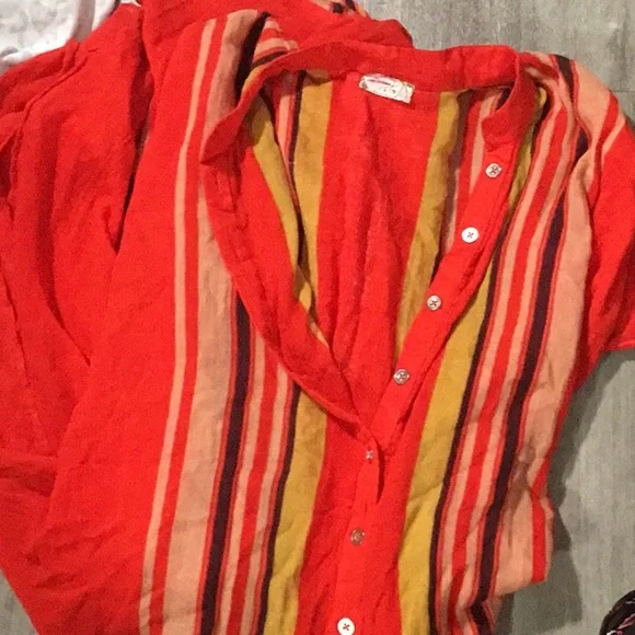 FREE PEOPLE KIMONO PONCHO - Picture 1 of 1